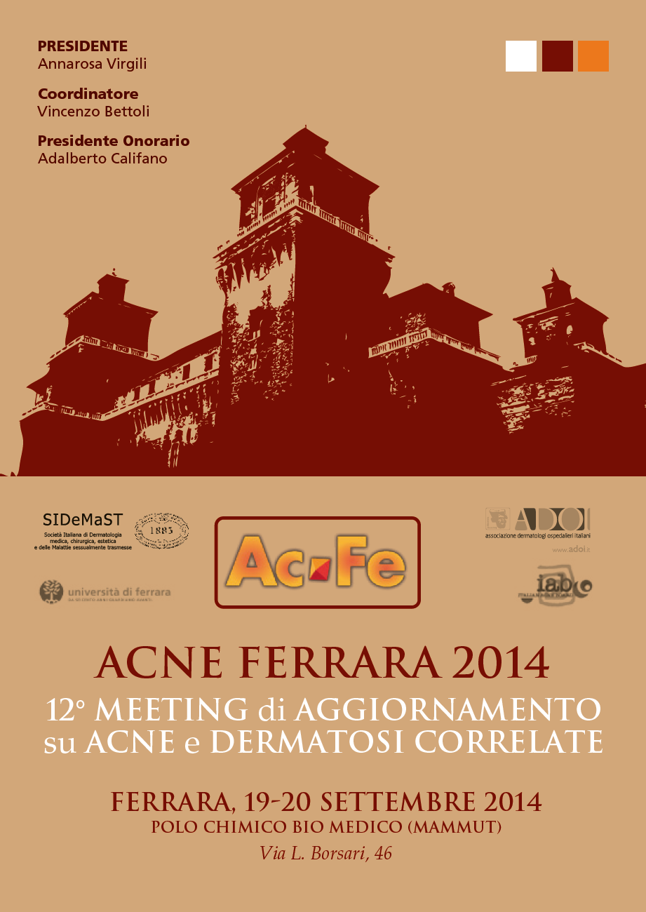 12° Meeting di aggiornamento su acne e dermatosi correlate