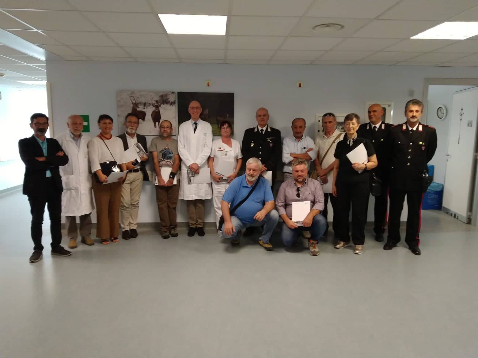 17 settembre 2019 - L’ONCOEMATOLOGIA DEL S. ANNA CAMBIA VOLTO GRAZIE AI CARABINIERI PER LA BIODIVERSITA’ DI BOSCO MESOLA