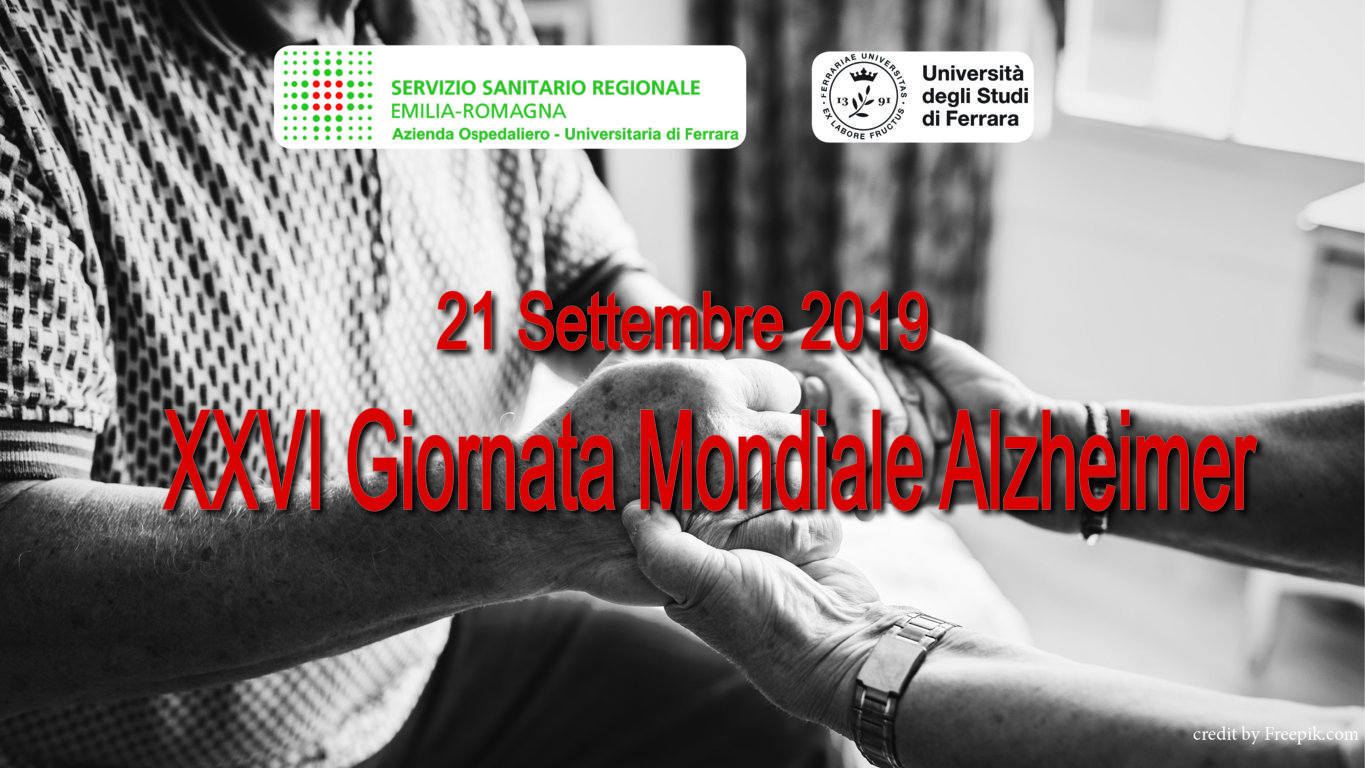 20 settembre 2019 - GIORNATA MONDIALE DELL’ALZHEIMER: L’IMPEGNO DEL CENTRO PER I DISTURBI COGNITIVI E DEMENZE