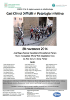 “Casi clinici difficili in Patologia Infettiva”: Il 28 novembre corso di aggiornamento a Cona