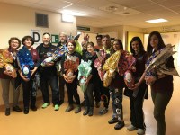 “GIULIA” e “POLTRO SAX CLUB” CONSEGNANO LE UOVA AI BIMBI DI PEDIATRIA