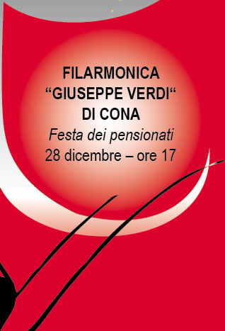 28 Dicembre - Ultimo concerto di Natale al S. Anna, Filarmonica di Cona e targa ai pensionati