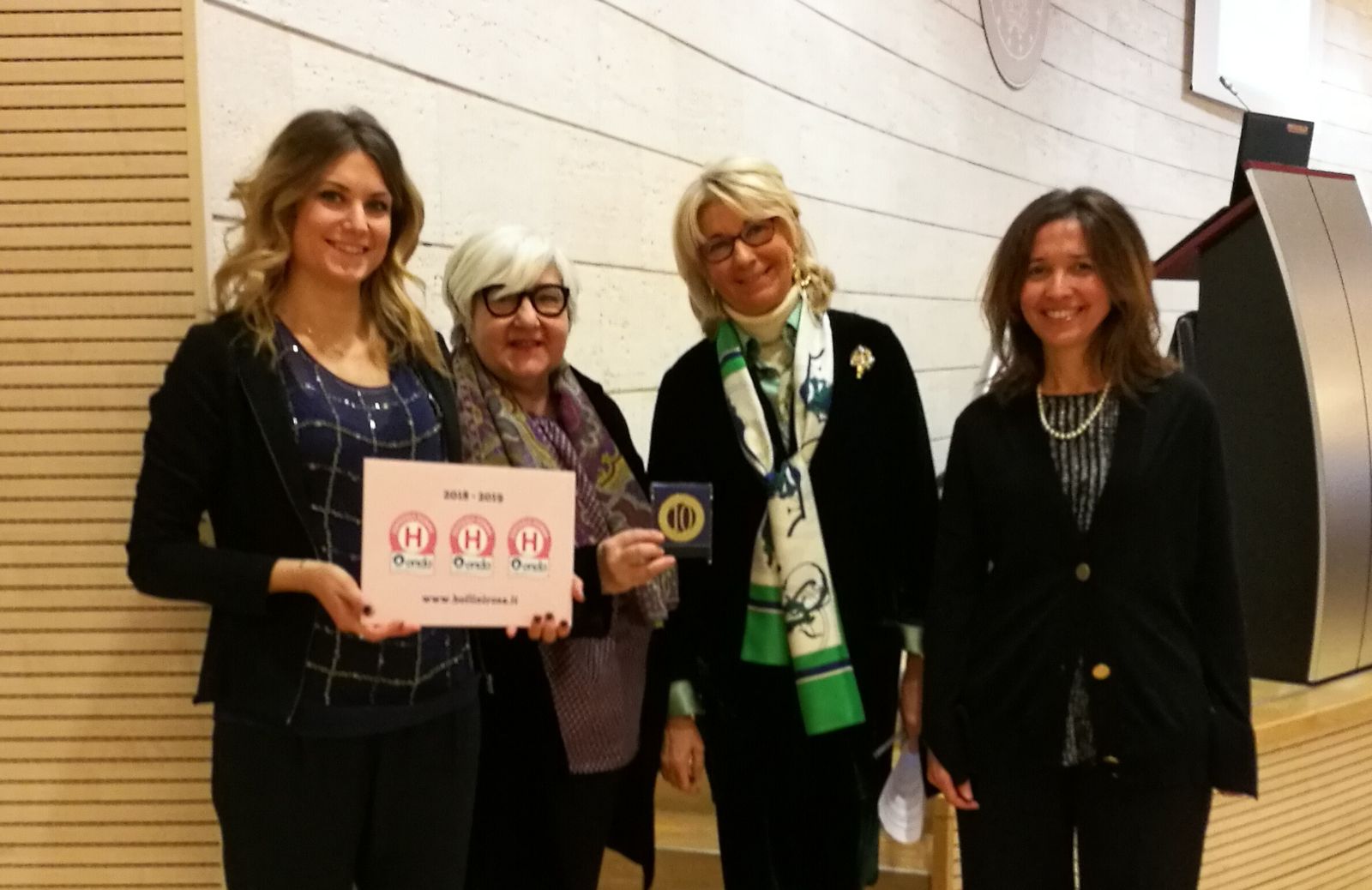 3 BOLLINI ROSA ASSEGNATI ALL’AZIENDA OSPEDALIERO-UNIVERSITARIA S’ANNA DI FERRARA