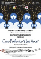 A CONA DOMENICA 16 DICEMBRE ARRIVA IL CORO POLIFONICO “UNĀ VOCE”