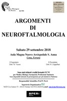 A CONA SI PARLA DI NEUROFTALMOLOGIA