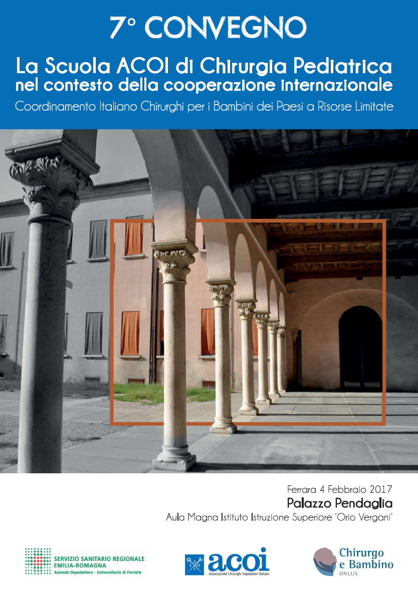 A Ferrara il settimo convegno della scuola ACOI di Chirurgia Pediatrica