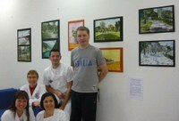 Al S. Giorgio in mostra i dipinti di Pavlo. Quando la paralisi non vince…