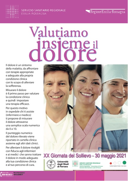 ANCHE FERRARA ADERISCE ALLE INIZIATIVE PER LA XX GIORNATA NAZIONALE DEL SOLLIEVO