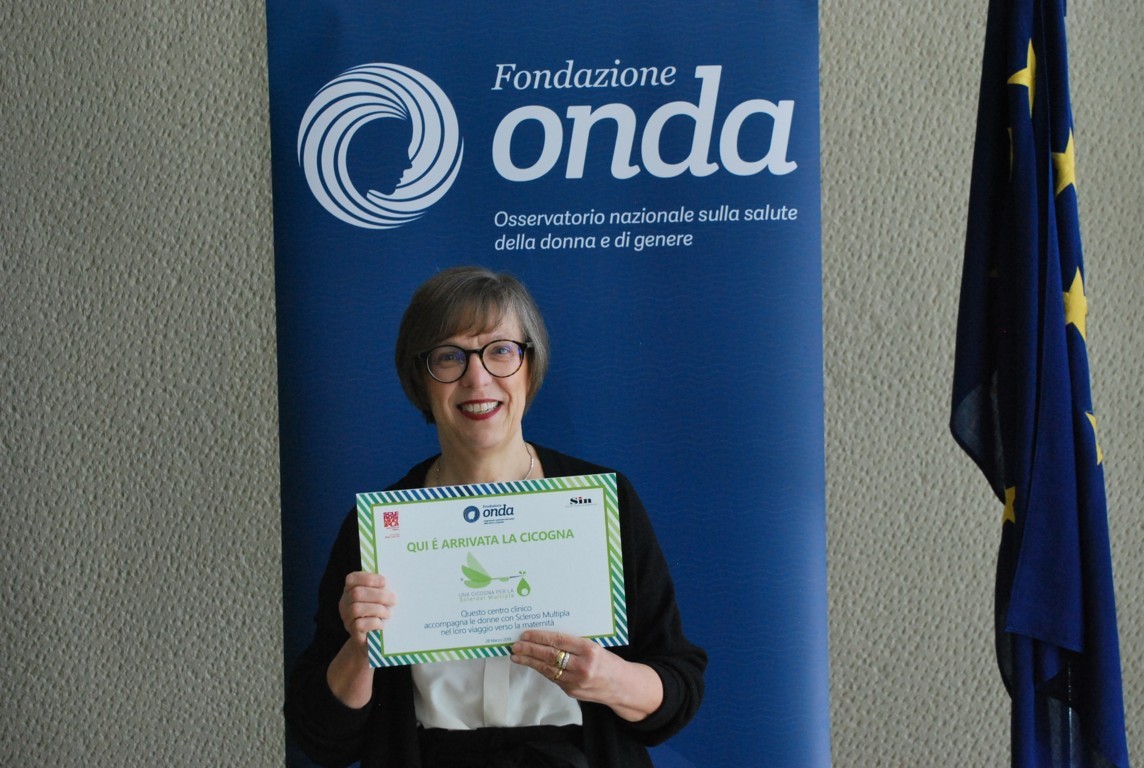 ANCHE IL S. ANNA PREMIATO DA ONDA CON “UNA CICOGNA PER LA SCLEROSI MULTIPLA”