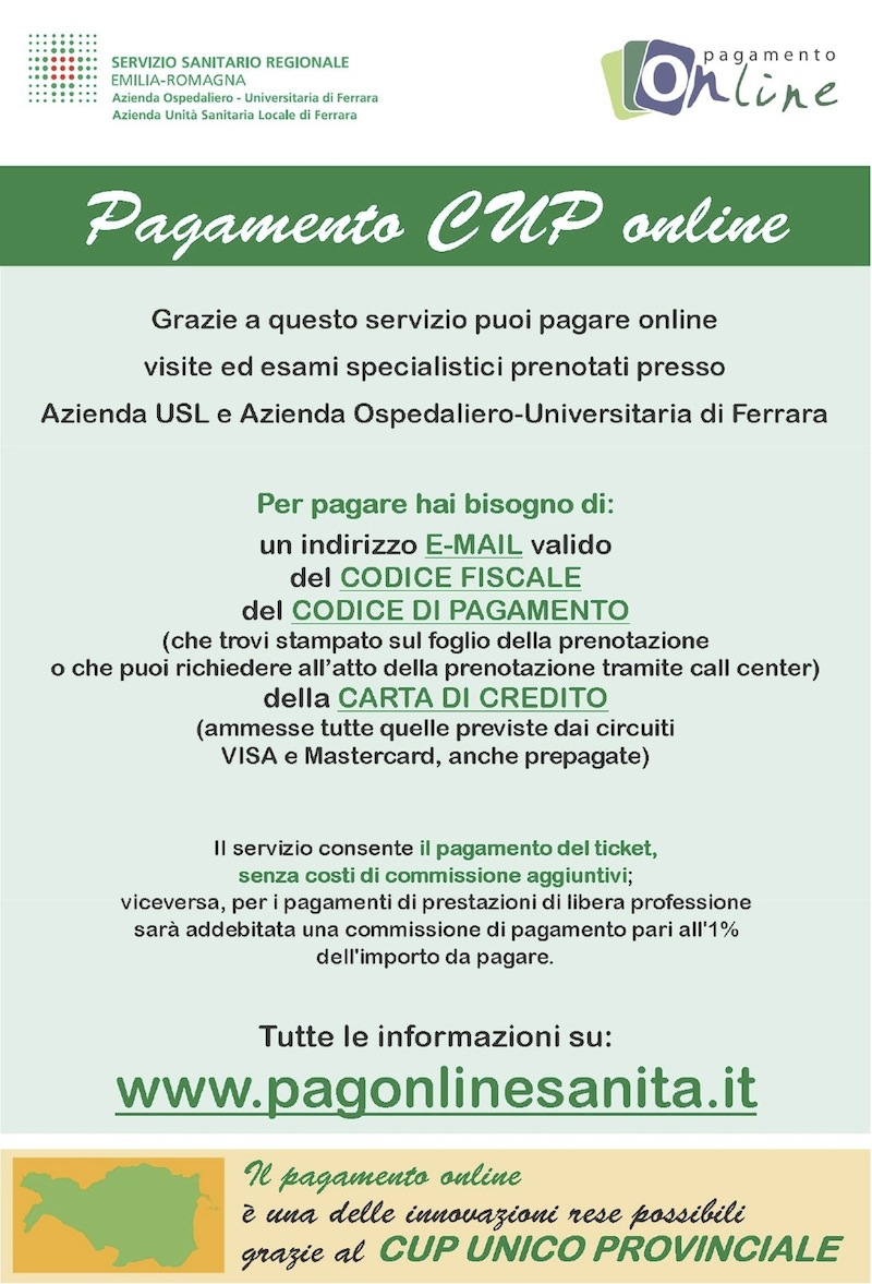 Pagamento CUP online