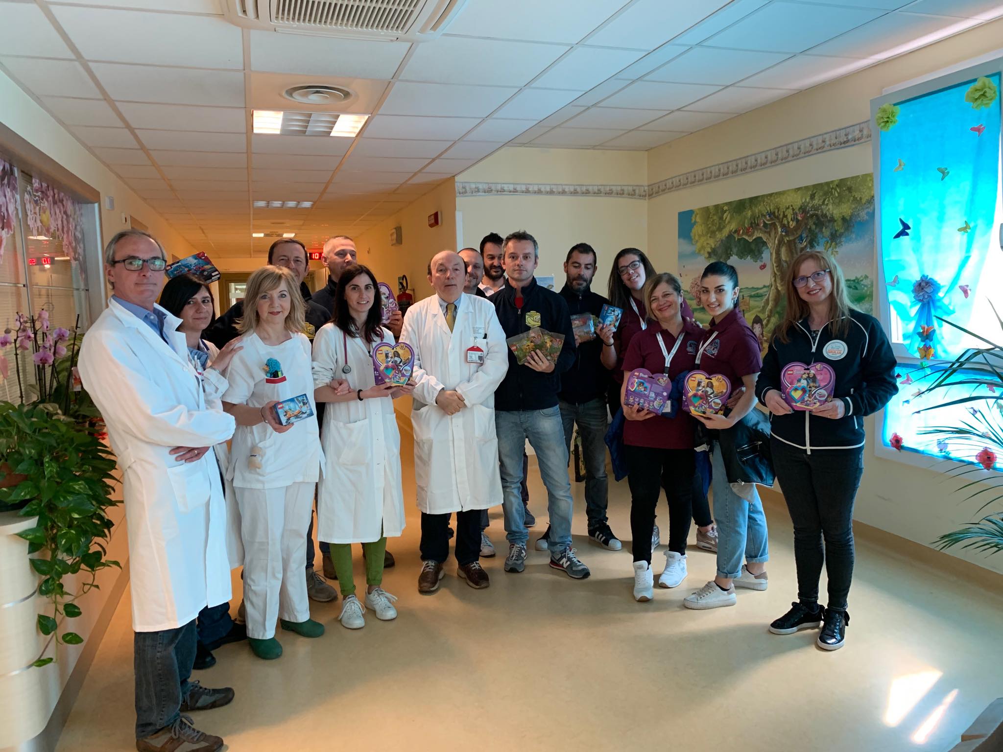 ASSOCIAZIONE GIULIA, “BRICKPATICI” E “WINTER BRICKS” INSIEME PER I PICCOLI RICOVERATI