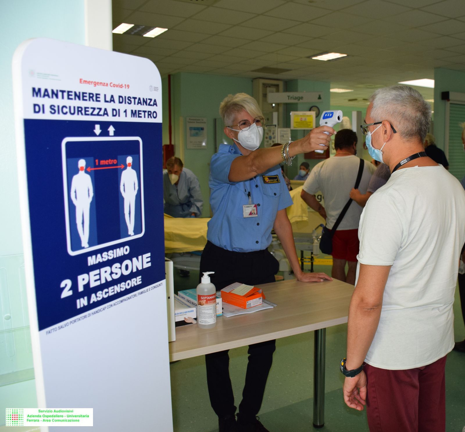 CHECKPOINT AL PRONTO SOCCORSO DELL’OSPEDALE DI CONA