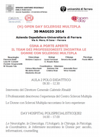 Cona a porte aperte - Il Team dei professionisti incontrano le donne con sclerosi multipla