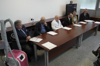 Conferenza stampa sulla donazione della cuffia refrigerante