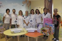 Consegnate dall'Associazione "Vola nel cuore" due bilance pesaneonati alla Pediatria di Cona