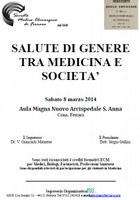 Convegno - "Salute di Genere", quando la medicina incontra la Società