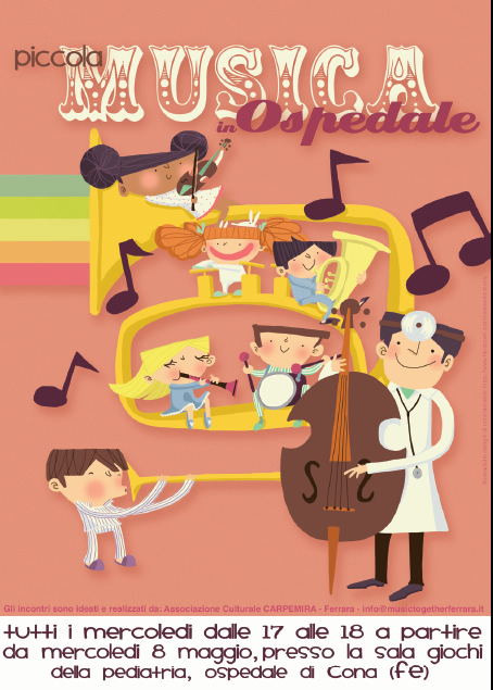 PARTE IL PROGETTO “PICCOLA MUSICA IN OSPEDALE”