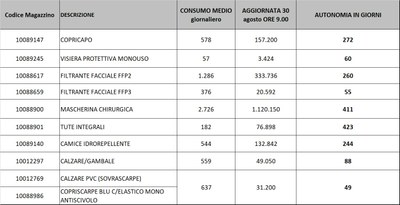 Giacenze dispositivi di protezione individuale 30 agosto 2021.jpg