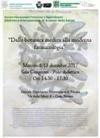 Dalla botanica medica alla moderna farmacologia 