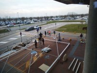 DUE TENSOSTRUTTURE PER OSPITARE GLI ACCOMPAGNATORI DEI PAZIENI IN ATTESA AL PRONTO SOCCORSO E AGLI AMBULATORI