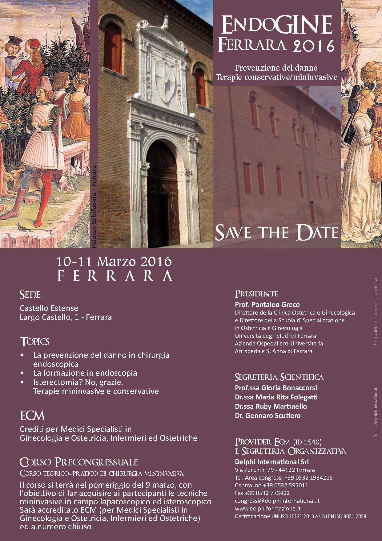 EndoGINE Ferrara 2016