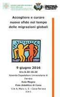 Evento - Accogliere e curare, Nuove sfide nel tempo delle migrazioni globali