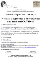 FOCUS SU TAMPONI E SIEROLOGICI CON LA SOCIETA’ MEDICO CHIRURGICA DI FERRARA