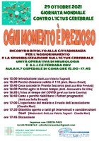 GIORNATA MONDIALE CONTRO L’ICTUS: IL 29 OTTOBRE A CONA UN INCONTRO PER SENSIBILIZZARE SULLA PATOLOGIA