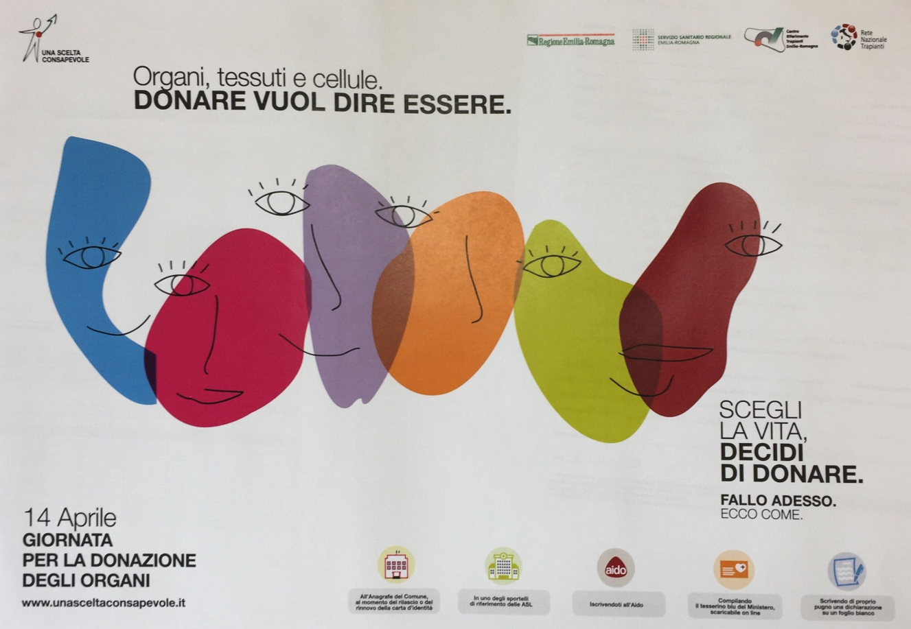 GIORNATA NAZIONALE DELLA DONAZIONE DI ORGANI E TESSUTI. LE INIZIATIVE AL SANT’ANNA