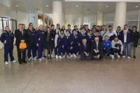 Gli atleti di Spal e Mobyt visitano Oncoematologia Pediatrica, Pediatria e Geriatria