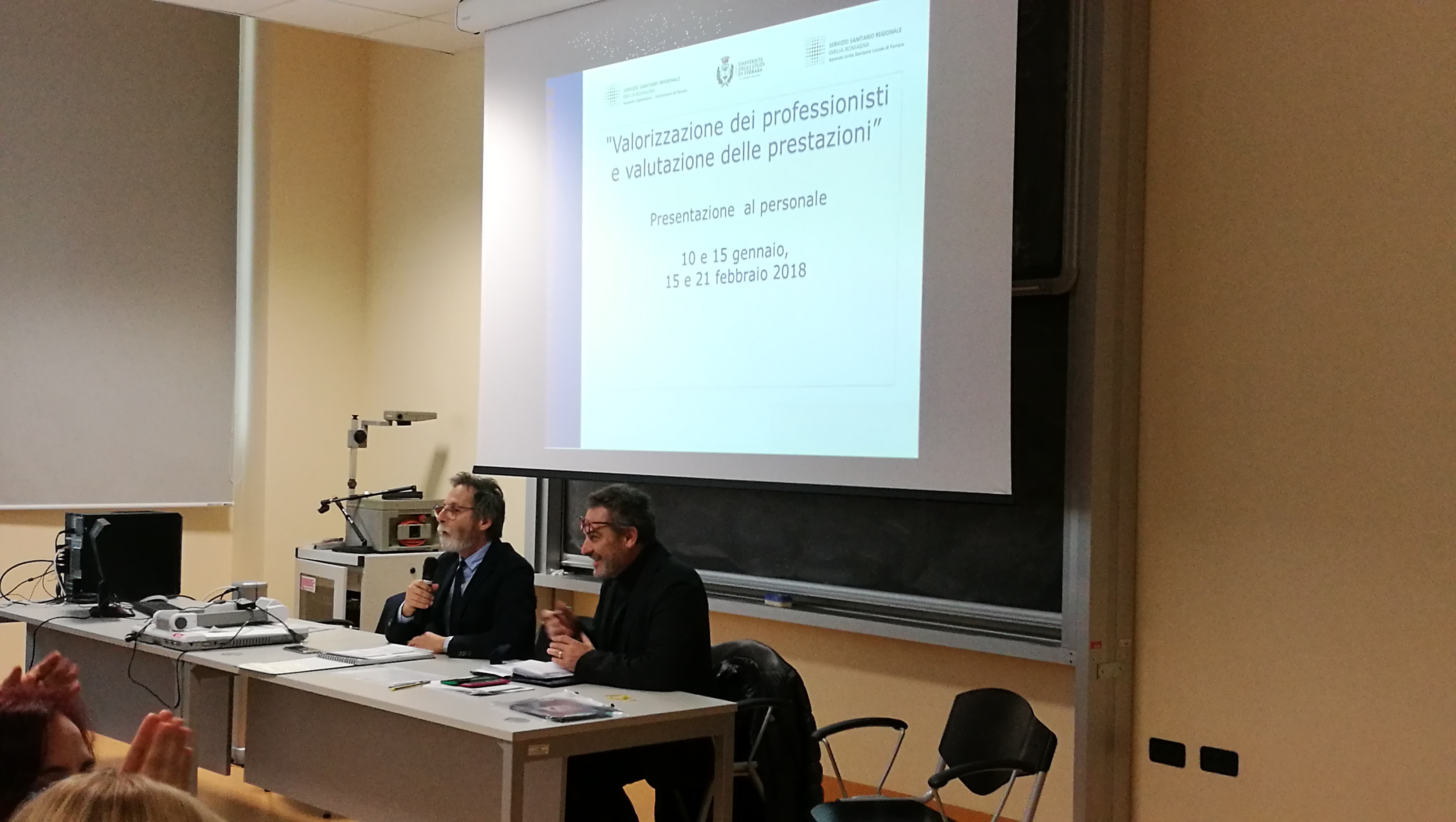 Grande partecipazione al primo degli incontri rivolti a tutto il personale sul nuovo sistema di valutazione per la valorizzazione dei professionisti 