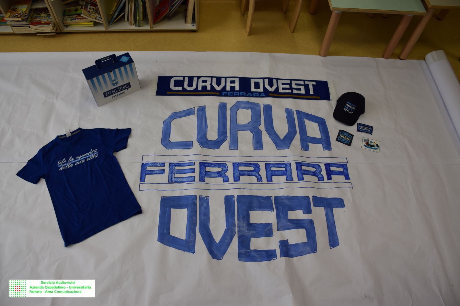 9 maggio 2019 Curva Ovest Ferrara Pediatria Stricione (49).JPG