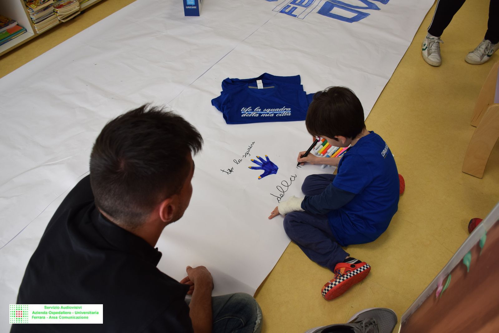 9 maggio 2019 Curva Ovest Ferrara Pediatria Stricione (66).JPG