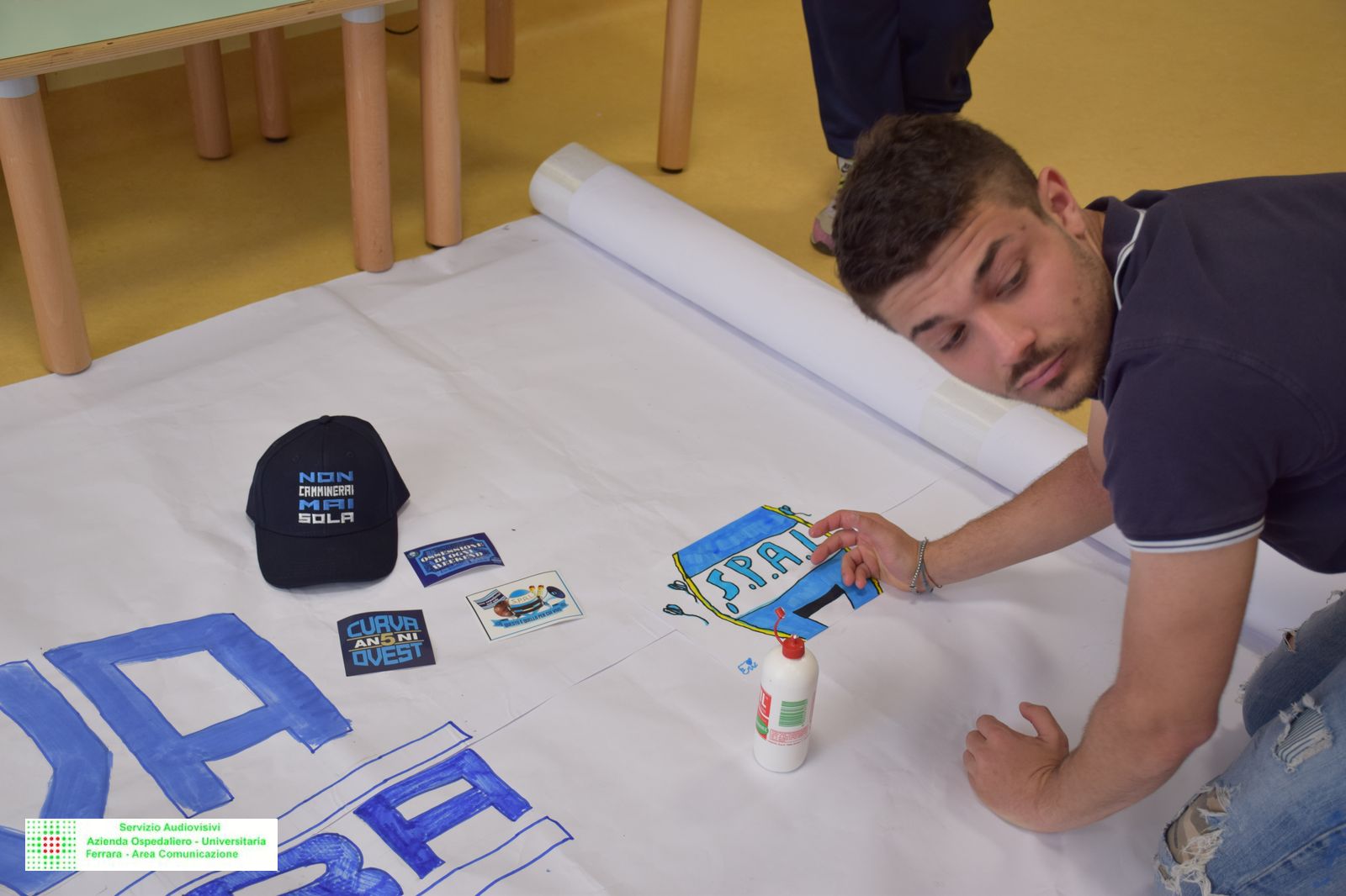 9 maggio 2019 Curva Ovest Ferrara Pediatria Stricione (71).JPG