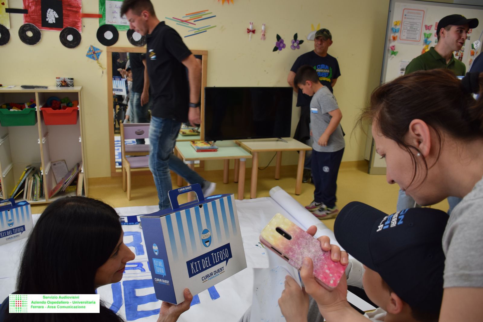 9 maggio 2019 Curva Ovest Ferrara Pediatria Stricione (76).JPG