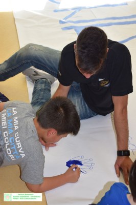 9 maggio 2019 Curva Ovest Ferrara Pediatria Stricione (78).JPG