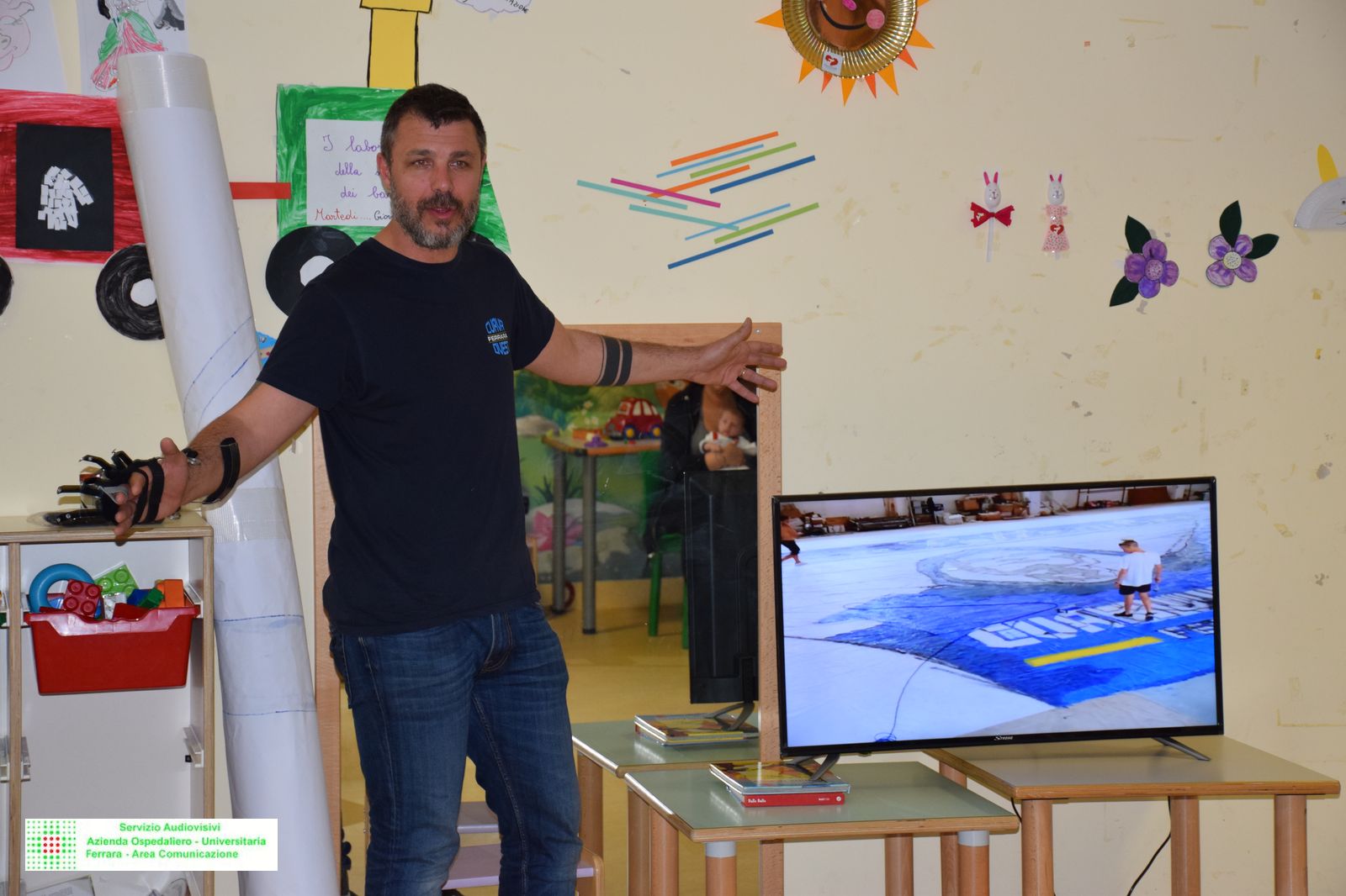 9 maggio 2019 Curva Ovest Ferrara Pediatria Stricione (9).JPG