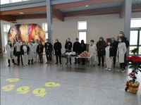 GRAZIE A SPAL E BASKET KLEB FERRARA ARRIVANO DONI PER I PICCOLI PAZIENTI RICOVERATI A CONA