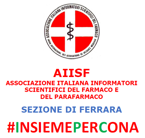 GRAZIE ALL’ASSOCIAZIONE ITALIANA INFORMATORI SCIENTIFICI DI FERRARA (AIISF) PER LA DONAZIONE -  16 marzo 2020