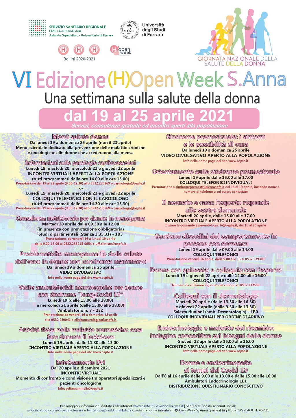 (H)OPEN WEEK ONDA, ANCHE IL S. ANNA ADERISCE ALLA SESTA EDIZIONE 