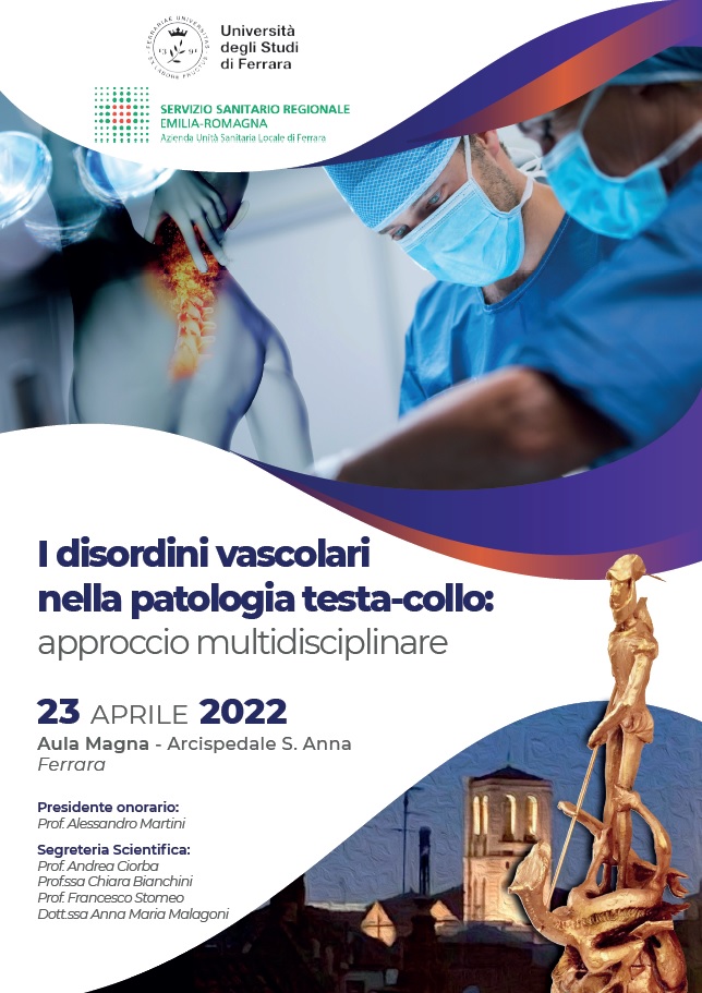 I DISORDINI VASCOLARI DELLA PATOLOGIA TESTA – COLLO AL CENTRO DI UN CONVEGNO A CONA