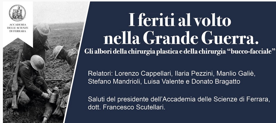 Convegno - I feriti al volto nella 'Grande guerra'.