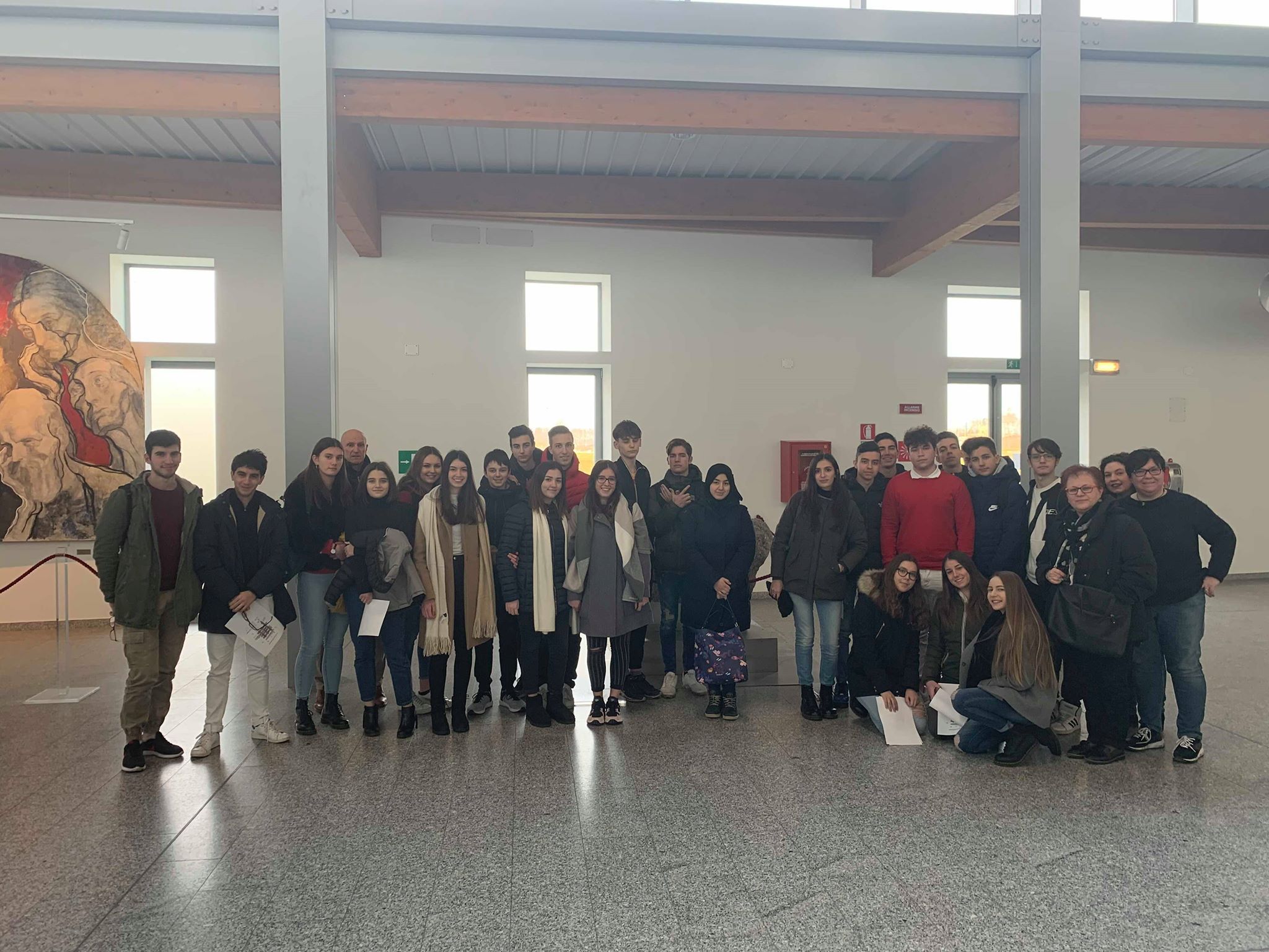 I GIOVANI STUDENTI DEL LICEO ARIOSTO DI FERRARA ALLA SCOPERTA DEL S. ANNA