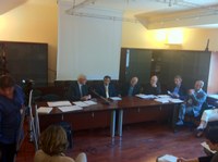 I materiali della conferenza stampa