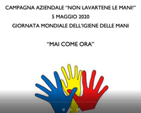 IGIENE DELLE MANI, OGGI LA GIORNATA MONDIALE. IL S. ANNA IN PRIMA LINEA