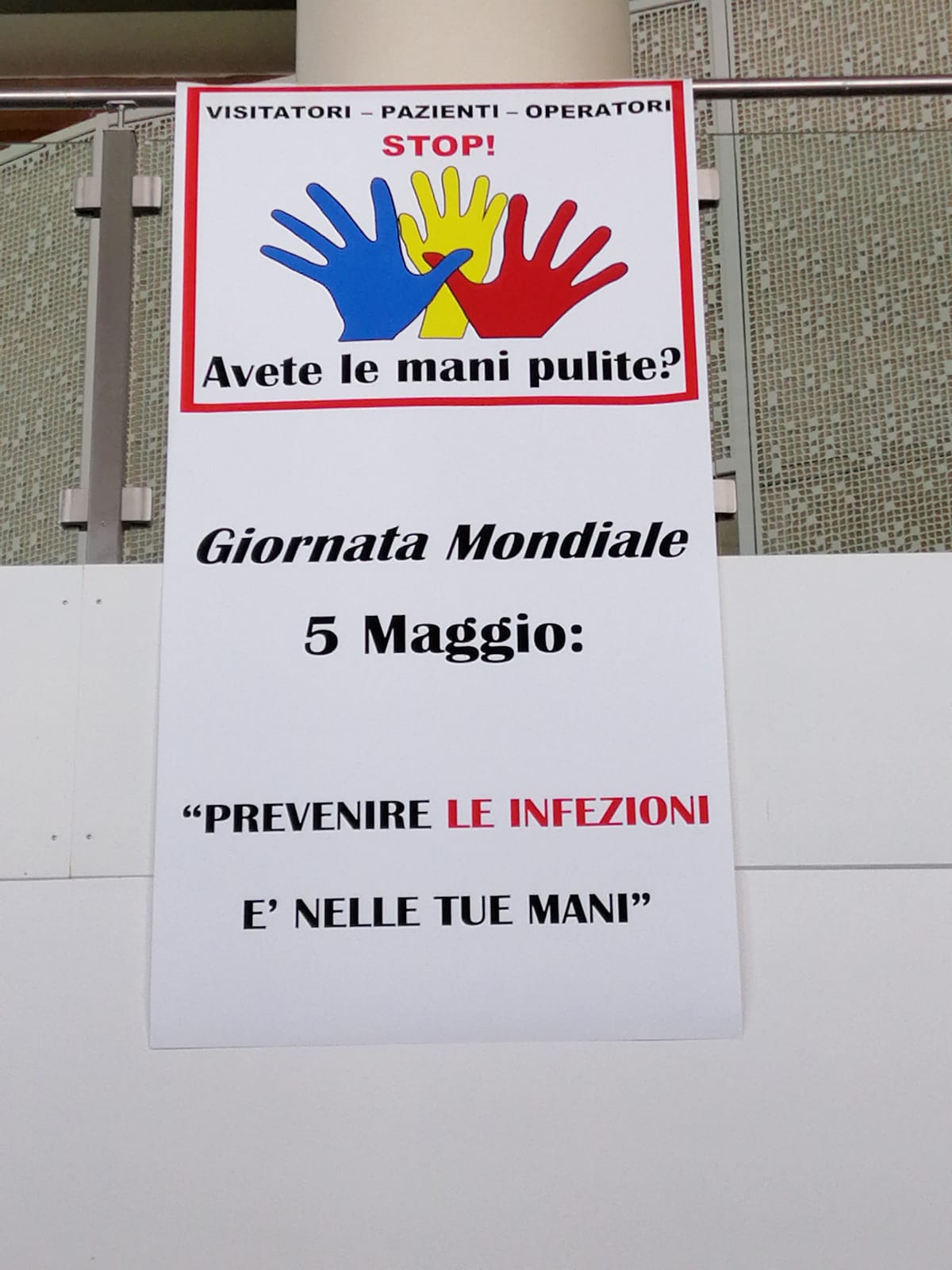 IGIENE DELLE MANI: UN FLASH MOB PER SCONFIGGERE LE INFEZIONI