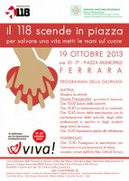 Il 118 scende in piazza. Per salvare una vita metti le mani sul cuore