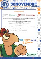 IL 30 NOVEMBRE È LA GIORNATA NAZIONALE DEL PARKINSON. A CONA UN CONVEGNO DEDICATO ALLA PATOLOGIA