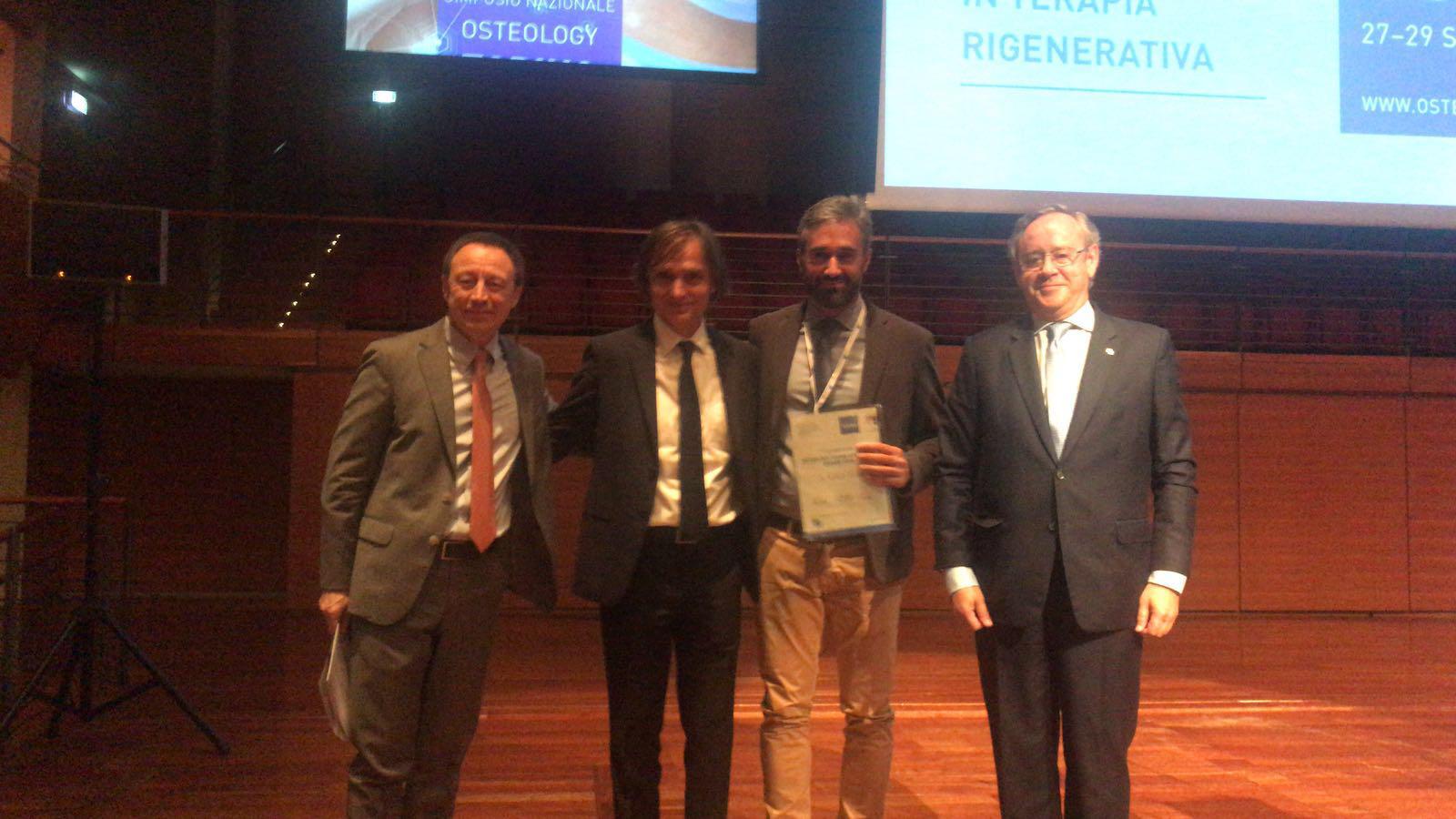 IL DOTT. ROBERTO FARINA CONQUISTA L’“OSTEOLOGY YOUNG SPEAKER AWARD”