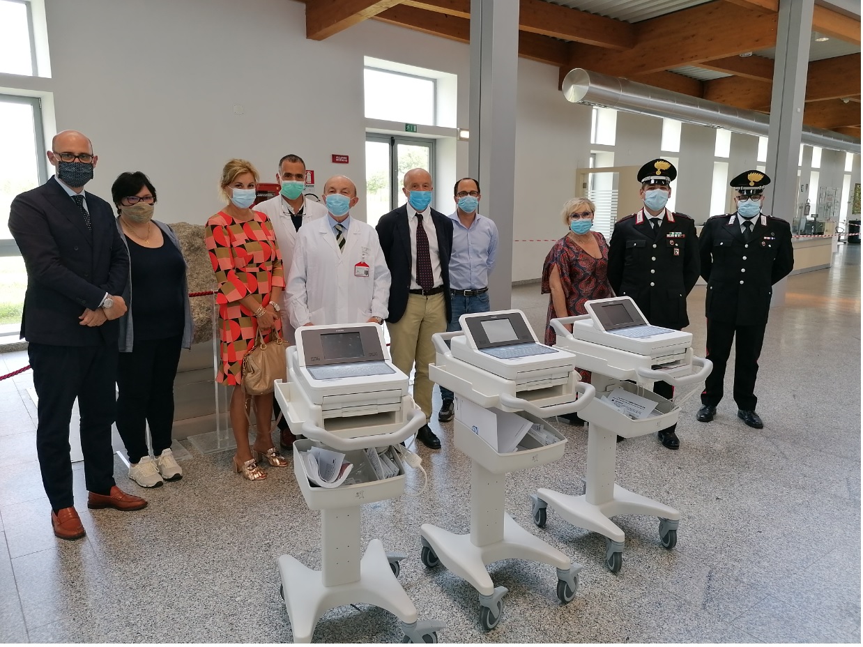 IL ROTARY CLUB “FERRARA EST” DONA TRE ELETTROCARDIOGRAFI AL SANT’ANNA